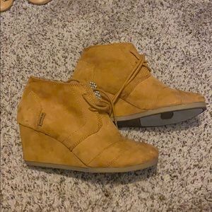 Route 66 wedge booties